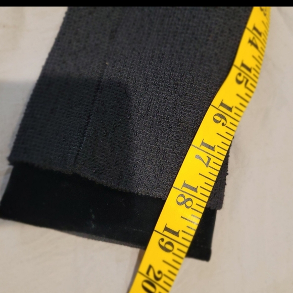 Vintage Butte Knit textured Wool jacket 3/3 sleeve button front velvet trim - Picture 9 of 9